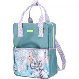 DEPESCHE Fantasy Tiger Petrol/Lavendel