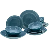 CreaTable Reactive Nostalgic Tafelservice 12-tlg. blau