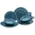 CreaTable Reactive Nostalgic Tafelservice 12-tlg. blau