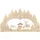 Saico Original 3D Schwibbogen Wald 1-tlg 7-flammig beige