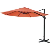 MCW Ampelschirm Ø 300 cm orange