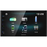 Kenwood DMX125DAB 2-DIN DAB+ Bluetooth Autoradio