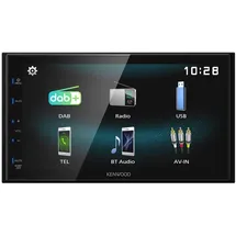 Kenwood DMX125DAB 2-DIN DAB+ Bluetooth Autoradio
