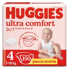 HUGGIES Ultra Comfort 7 - 18 kg  150 St.