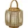 Mica decorations Laterne Mica Havard Polyester Braun