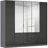 OTTO home Drehtürenschrank AGORDO 226 x 229 x 54 cm Grau