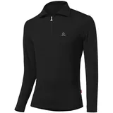Löffler Herren Transtex Basic CF Zip Longsleeve (Größe S, schwarz)