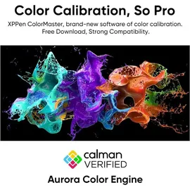 xppen Artist 24 Pro (Gen2) 165Hz Grafiktdisplay+ 2 Stk. X3 Stift, 24 Zoll Grafiktablett - Schwarz