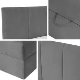 Mirjan24 Rebos 160 x 200 cm Grau