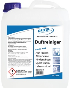 Ofixol Duftreiniger, Allesreiniger mit sehr angenehmen Duft, 10 l - Kanister