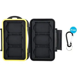 luxuskollektion 6-Slot wasserdicht Schutzhülle für XQD CFexpress B
