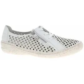Rieker Schnürschuh Damen Weiß 37
