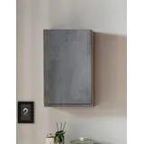 WELLTIME Hängeschrank "Sölden", grau (oxid beton), B:40cm H:64cm T:20cm, MDF, Schränke, Hängeschrank