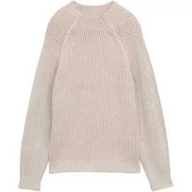 Tom Tailor Pullover in soft taupe rib structure, | Gr.: L,