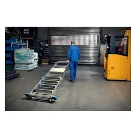 Krause Stabilo Teleskop-Plattformleiter 8 Sprossen (127624)