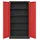 Jan Nowak Daniel Aktenschrank 185 x 90 x 40 cm Rot