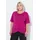Ulla Popken Shirt T-Shirt Funktions-Shirt antibakteriell Lila 58-60