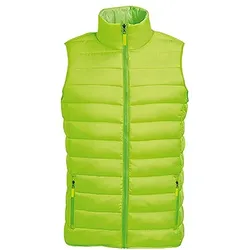 SOL'S Men's Lightweight Bodywarmer Wave - neon lime - M