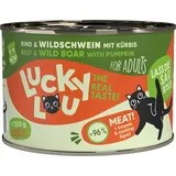 lucky lou Adult Rind & Wildschwein 6 x 200 g