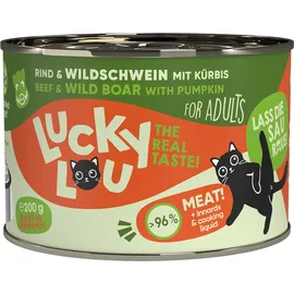 lucky lou Adult Rind & Wildschwein 6 x 200 g