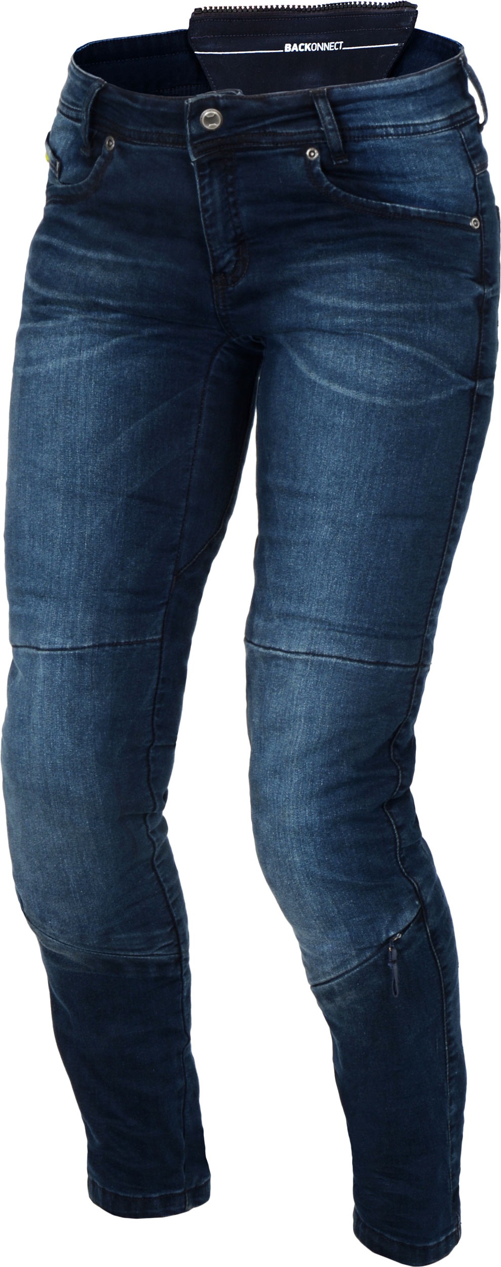 Macna Jenny, femmes jeans - Bleu Foncé - Court 34