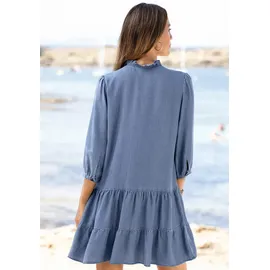LASCANA Jeanskleid Tunikakleid Blau 32/34