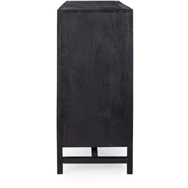 BIZZOTTO Sideboard Weston 150 x 90 x 40 cm Schwarz