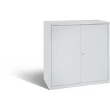 C+P Werkstattschrank | HxBxT 100x100x50cm | Lichtgrau von PROREGAL