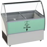 CombiSteel Curacao 10x5L Eisvitrine 454L -22/-15°C