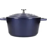 masterclass Auflaufform aus Aluminiumguss, blau, 24 cm/4 Liter, Geschenkverpackung