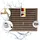 GARANTIA Woody Wandtank 350 l darkwood
