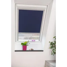 Lichtblick Dachfensterrollo Skylight 61,3 x 100 cm blau