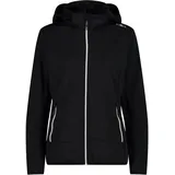 CMP Zip Hood 32a0456 Softshelljacke - Black - XL