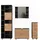 Vicco Ilias 4-tlg. Goldkraft Eiche/Anthrazit