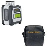 LASERLINER CompactLine-Laser G360 Kreuzlinienlaser inkl. Tasche Reichweite (max.):