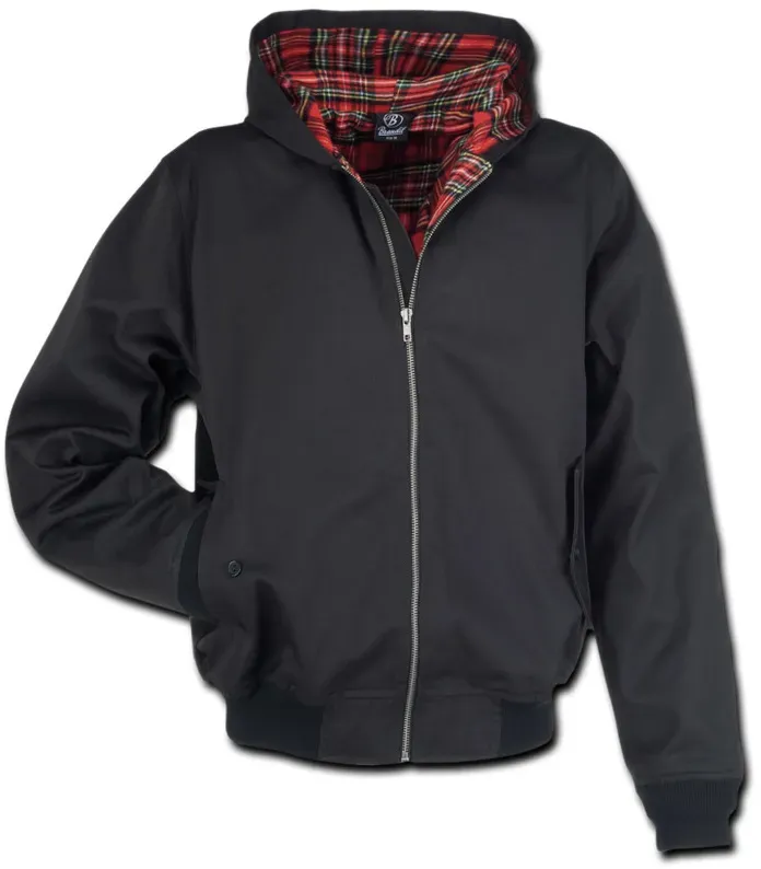 Brandit Lord Canterbury Hooded Jasje, zwart, L Voorman