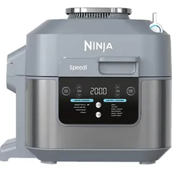NINJA ON400EU Speedi Rapid Cooking System Multikocher 1760 Watt Sea Salt Grey