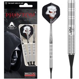 BULL'S Phantom PT1 Soft Dart 18g, Silber