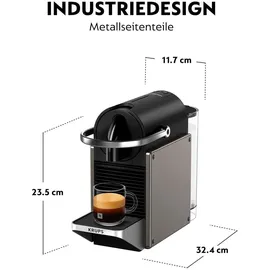 Krups Nespresso Pixie XN306T titan
