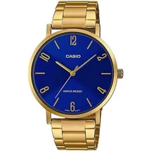 Casio Collection LTP-VT01G-2B Uhr Blau BOX - Gold/Blau