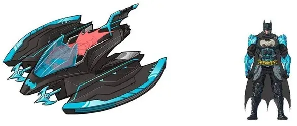Ninja Strike Batwing w. 15 cm Batman