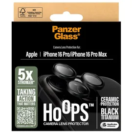 Panzer Glass PanzerGlass Hoops Ceramic Camera Lens Protector iP 16 Pro / Max