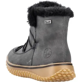 Rieker Damen Winterstiefel Z4278, Frauen Stiefel,Winterschuhe,uebergangsstiefel,Winterboots,fellboots,Fellstiefel,grau (45),38 EU / 5 UK