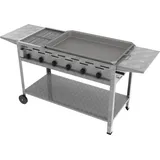 ChattenGlut, Gasgrill, Gasbräter 6-flammig mit Pfanne (27 kW)
