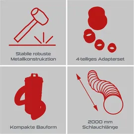 SCHEPPACH Absauganlage PX-AS-100 Practixx 1200W | 215 m3/h | 65L Behälter