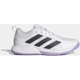 adidas Court Team Bounce 2.0 Damen Cloud White/Core Black/Powder Plum 42