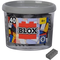 SIMBA Toys Blox 40 8er Steine grau (104114539)