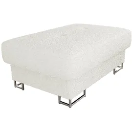 Mirjan24 Polsterhocker 104 x 42 x 67 cm Weiß