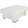 Mirjan24 Polsterhocker 104 x 42 x 67 cm Weiß