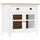 vidaXL Sideboard Hill 90 x 80 x 40 cm Weiß